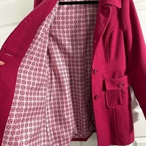 Tulle Women’s Fall Jacket, Magenta, Size Large